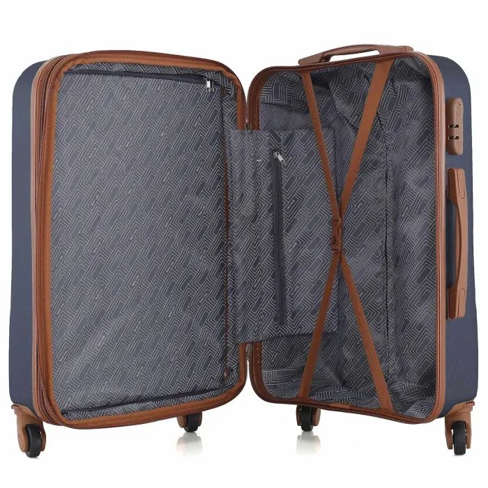 Чемодан Semi Line 24" (M) Navy (T5712-2) (DAS302925) изображение 6