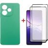 Чехол для мобильного телефона Dengos Oppo A5 Pro Case Soft + 2 Glass (Mint) (DG-CTG2P-25)