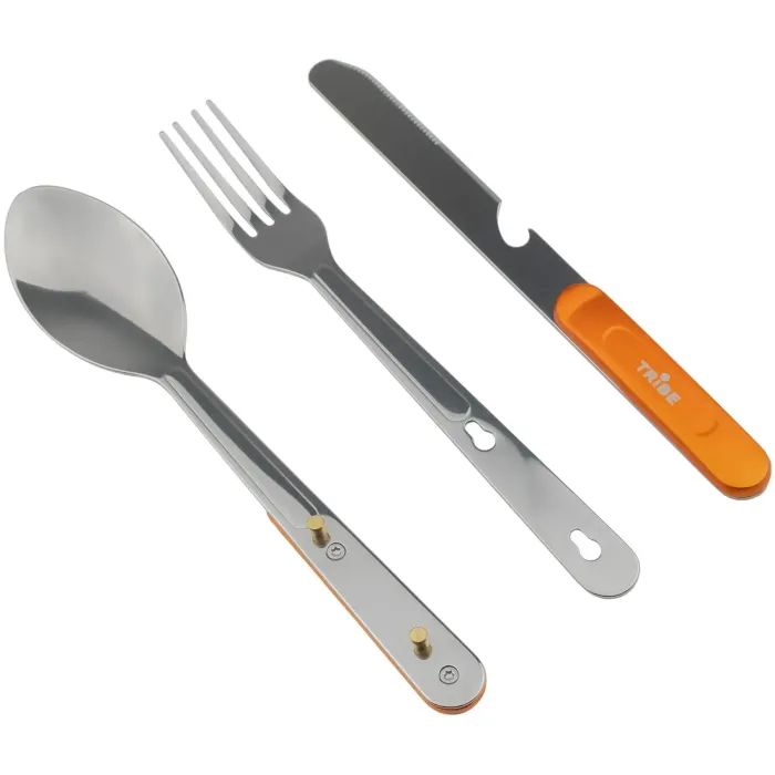 Набор туристической посуды Tribe Camp Set сталевий (T-FC-0036-metal)