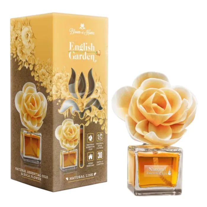 Аромадифузор Elix Квітка з солі English Garden 100 мл (5906074152421) зображення 3