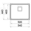 Мойка кухонная Elleci W-SQUARE 500 изображение 2