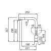 Змішувач Elleci TOURMALINE T01 white 96 зображення 2