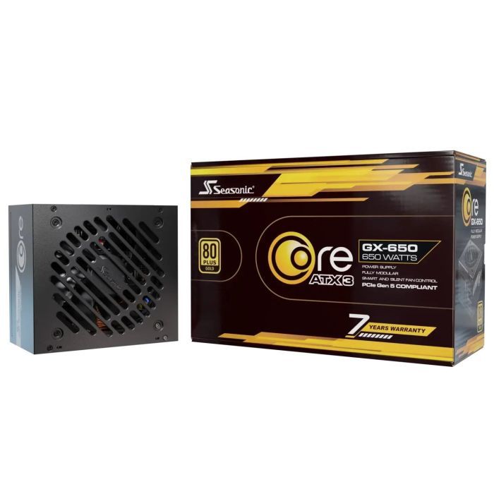 Блок питания Seasonic 650W BLACK (CORE GX-650-ATX31) изображение 10