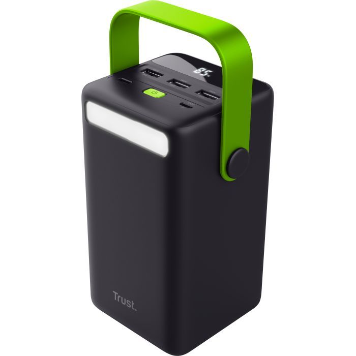 Батарея универсальная Trust 50000mAh Redoh XXL, 3хUSB-A/USB-C, 20W, black (25196_TRUST) изображение 3