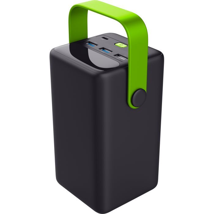 Батарея универсальная Trust 50000mAh Redoh XXL, 3хUSB-A/USB-C, 20W, black (25196_TRUST) изображение 4