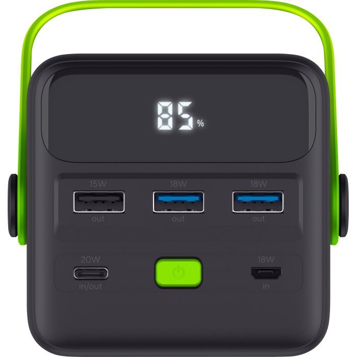 Батарея универсальная Trust 50000mAh Redoh XXL, 3хUSB-A/USB-C, 20W, black (25196_TRUST) изображение 6