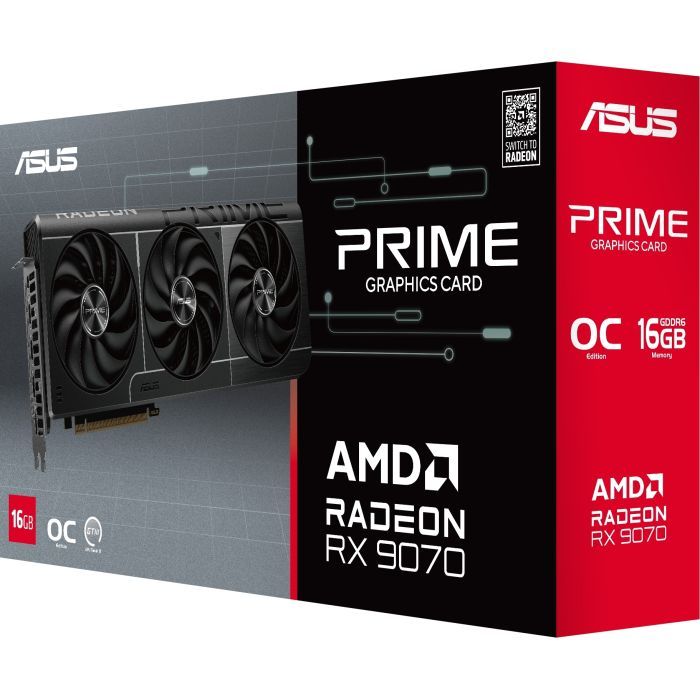 Відеокарта ASUS Radeon RX 9070 16Gb PRIME OC EVO (PRIME-RX9070-O16G-EVO) зображення 11