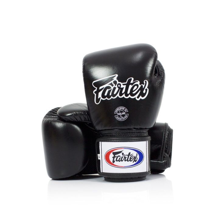 Боксерские перчатки Fairtex BGV1 Black 16 унцій (бинти в комплекті) (BGV1_16oz_Black) изображение 2