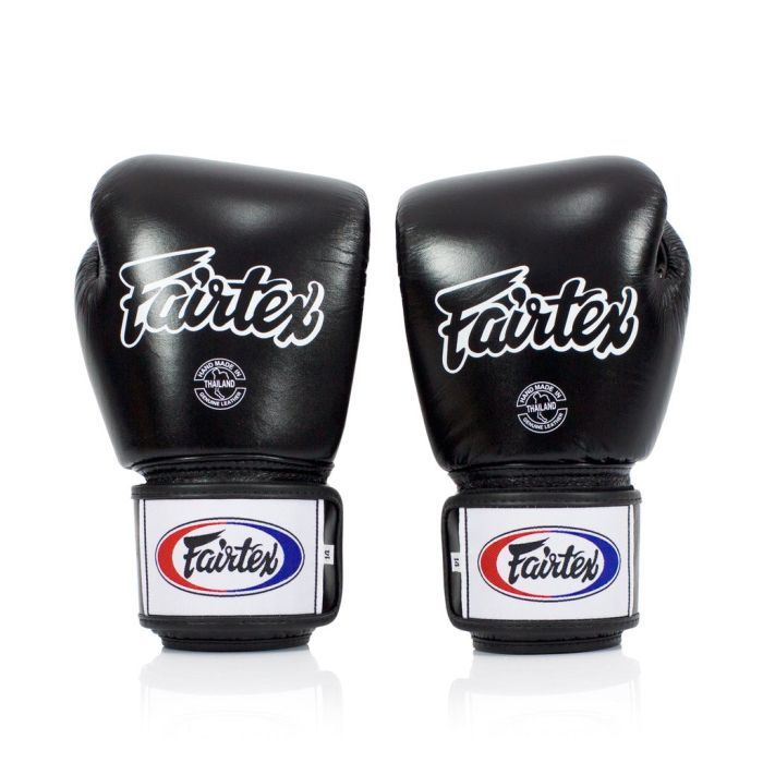 Боксерские перчатки Fairtex BGV1 Black 16 унцій (бинти в комплекті) (BGV1_16oz_Black) изображение 3