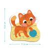 Пазл DoDo 4 в 1 Baby puzzle. Домашні тварини (300688) зображення 5