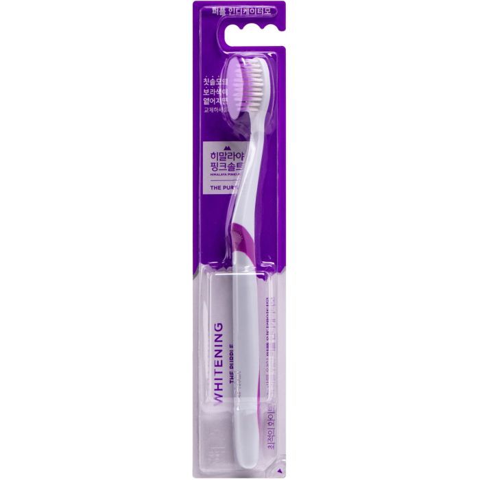 Зубная щетка LG Bamboosalt HPS Whitening The Purple Toothbrush Средней жесткости Фиолетовая (8809949163812)