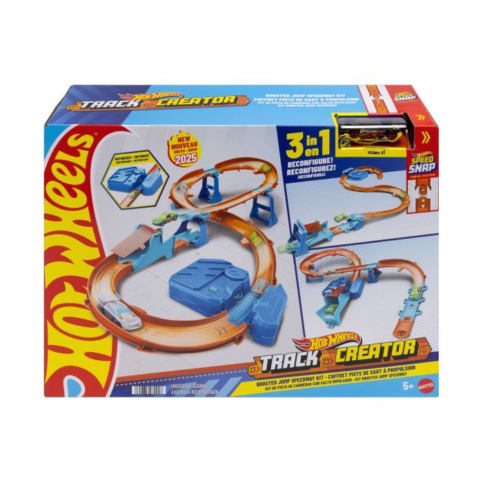 Автотрек Hot Wheels Track creator Крутой прыжок (JDB49) изображение 4