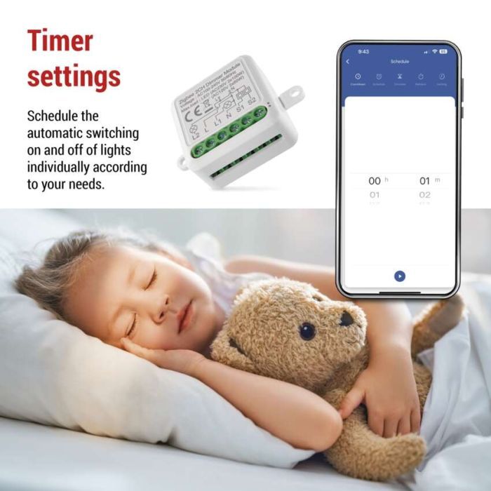 Модуль управління розумним будинком EMOS H5108 ZigBee 3.0 2-Channel Dimmer (H5108) зображення 11