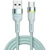 Дата кабель USB 2.0 AM to USB-C 1.0m 3A LED blue Essager (EXCT-XCD03)
