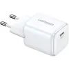 Зарядное устройство Ugreen USB-C PD20W GaN CD318 white (15324)
