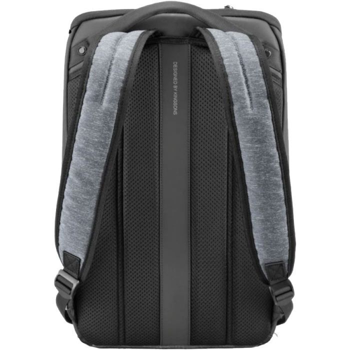 Рюкзак для ноутбука Kingsons 15.6" laptop backpack Dark Grey (KS3203W-B) изображение 2