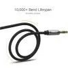 Кабель мультимедійний 3.5mm M to 3.5mm M 3.0m AV119 black Ugreen (10736) зображення 6