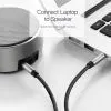 Кабель мультимедійний 3.5mm M to 3.5mm M 3.0m AV119 black Ugreen (10736) зображення 8
