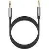 Кабель мультимедійний 3.5mm M to 3.5mm M 3.0m AV119 black Ugreen (10736)