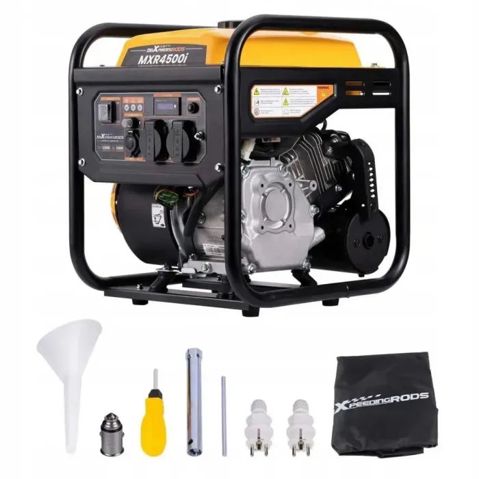 Генератор maXpeedingRODS MXR4500i (3,5 kW), 220V, 50Hz, 7.5л, ручний запуск (mxr4500i) зображення 2
