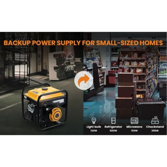 Генератор maXpeedingRODS MXR4500i (3,5 kW), 220V, 50Hz, 7.5л, ручний запуск (mxr4500i) зображення 6