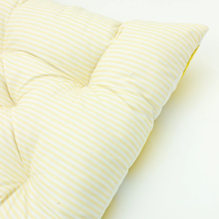 Подушка на стул MirSon Бязь Принт 17-0531 Striped Lemon 40х50 см (2200006276883) изображение 4