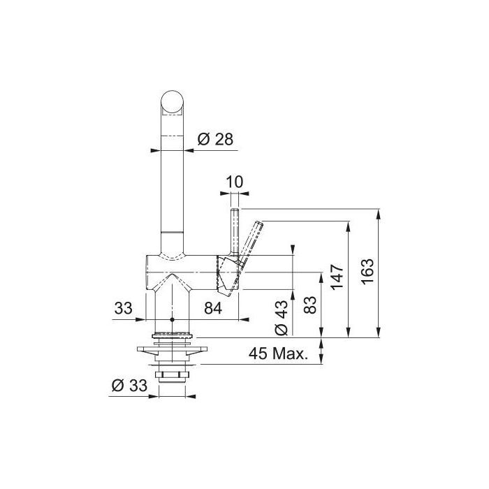 Змішувач Franke Active L (115.0721.463) зображення 5
