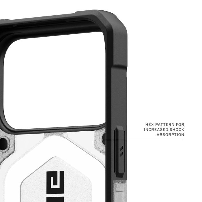 Чехол для мобильного телефона UAG Pathfinder Clear MagSafe iPhone 17 Pro Ice/Silver (114551114333) изображение 3