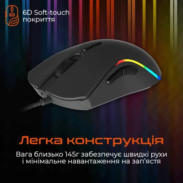 Мышка Meetion GM19 USB Black (MT-GM19_2023-A) изображение 6