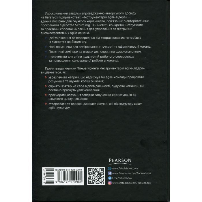Книга Інструментарій agile-лідера - Пітер Конінг Фабула (9786175220900) изображение 2
