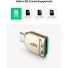 Зчитувач флеш-карт UGREEN USB-C to TF 3.0 CM331 Light Golden (80124) зображення 6