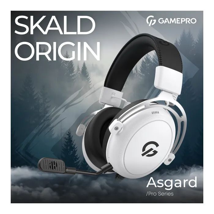 Наушники GamePro Asgard Skald Origin Black/Red (HS850BR) изображение 6