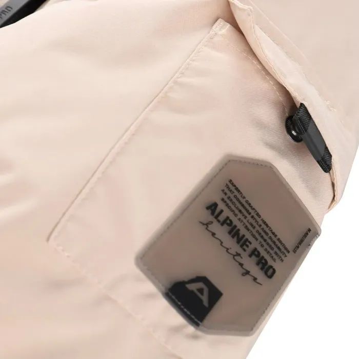 Пальто Alpine Pro Wussa Wmn LCTF23E 129 - XS - бежевий (007.022.0112) зображення 3