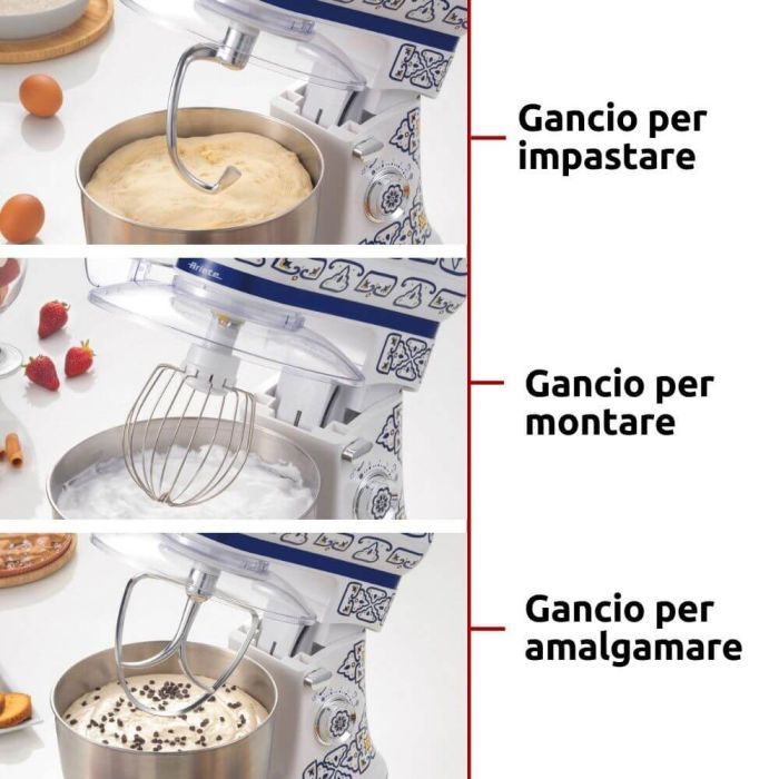 Кухонний комбайн Ariete 1588 POSITANO зображення 6