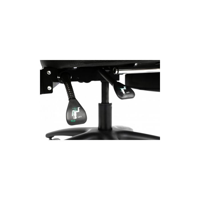 Офісне крісло GT Racer B-5144 Black (B-5144 Fabric Black) зображення 11