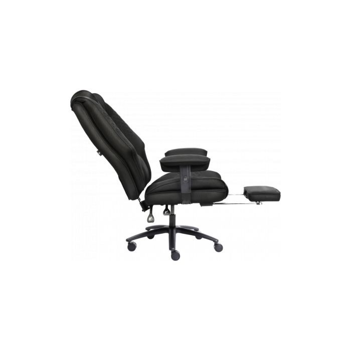 Офісне крісло GT Racer B-5144 Black (B-5144 Fabric Black) зображення 4