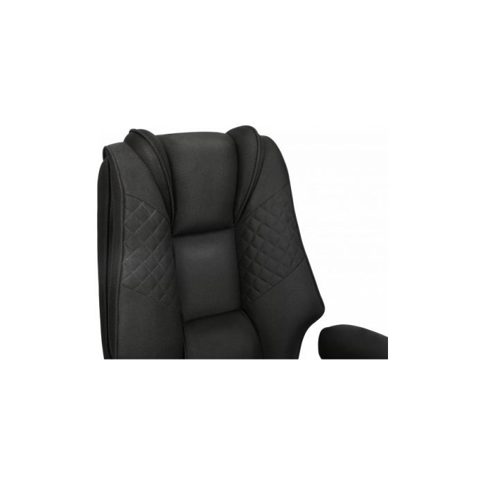 Офісне крісло GT Racer B-5144 Black (B-5144 Fabric Black) зображення 8