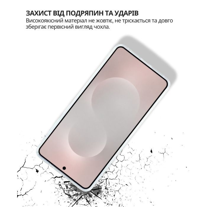 Чехол для мобильного телефона BeCover Silicone Samsung Galaxy S25 Edge SM-S937 Transparent (714678) изображение 2
