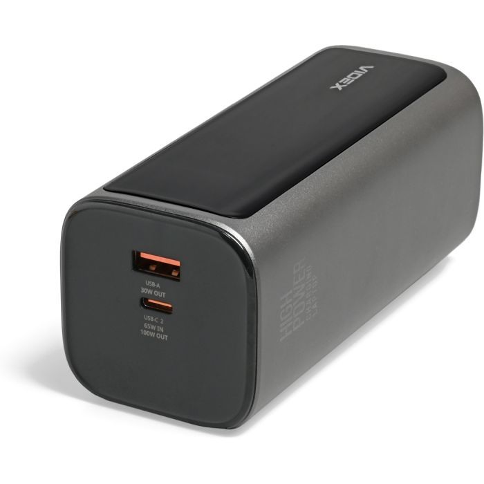 Батарея універсальна Videx 20000mAh 130W PD/100W TFT LCD Display (VPB-350-G) зображення 5