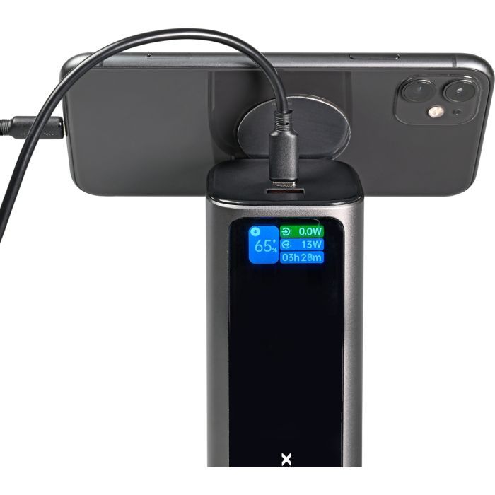 Батарея універсальна Videx 20000mAh 130W PD/100W TFT LCD Display (VPB-350-G) зображення 9