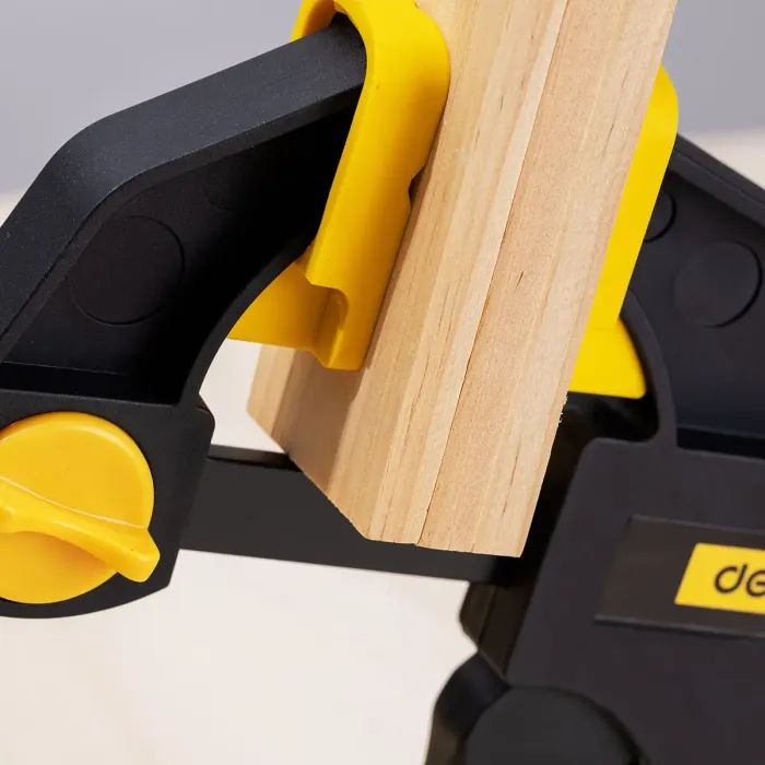 Струбцина Deli швидкозатискна 15 см (EDL110106) зображення 2