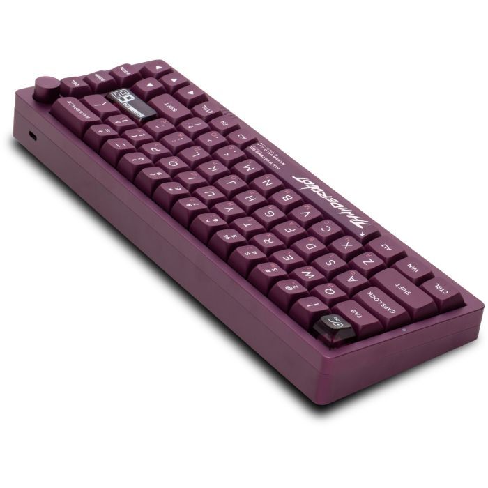 Клавіатура Thunderobot VIC68 Gateron Magnetic Jade Switch USB UA Purple (6932066317201) зображення 6