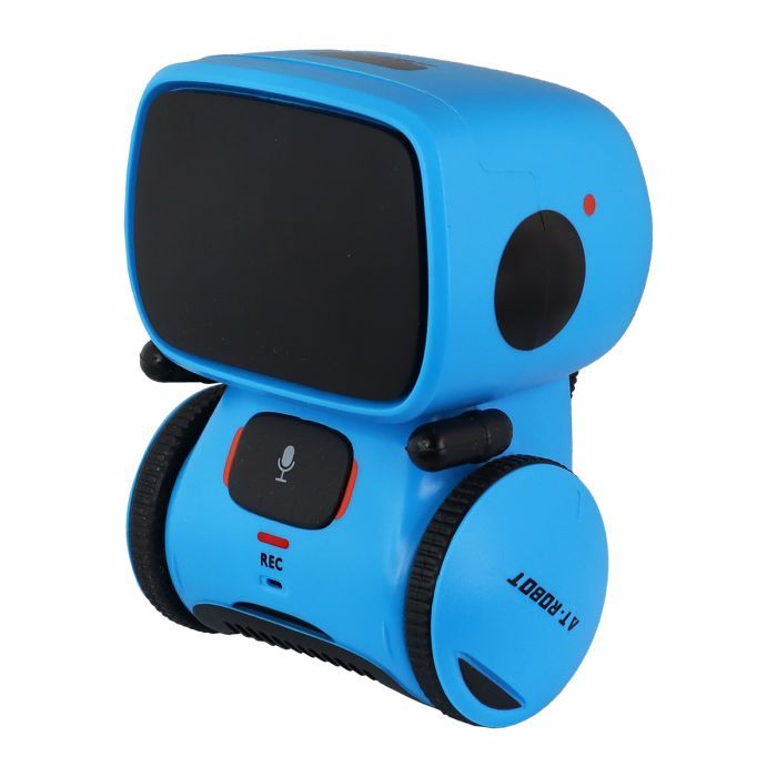 Интерактивная игрушка AT-Robot робот с голосовым управлением синий, украинский (AT001-05-UKR) изображение 3