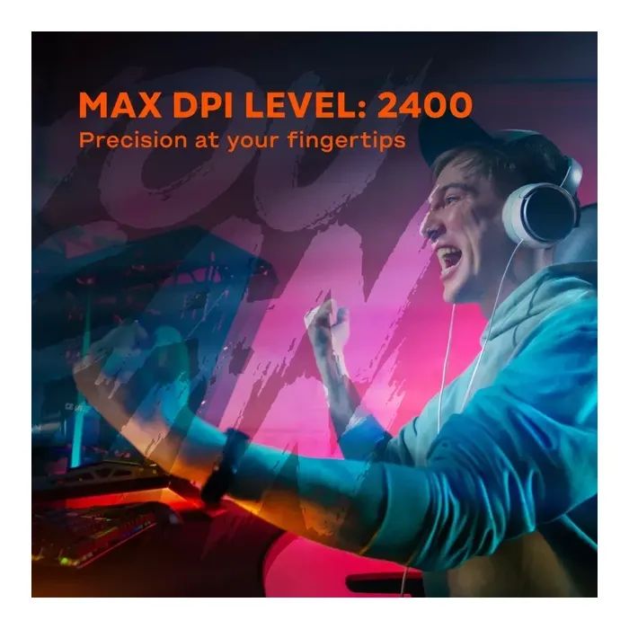 Мишка Canyon Cutlass Wireless USB Black (CND-SGMW11B) зображення 11