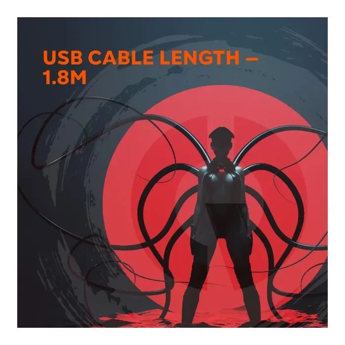 Мишка Canyon Cutlass Wireless USB Black (CND-SGMW11B) зображення 12