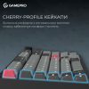 Клавиатура GamePro Asgard Drakkar Keychron Super Red Switch Wireless/Bluetooth/USB UA Black (MK305BK) изображение 14