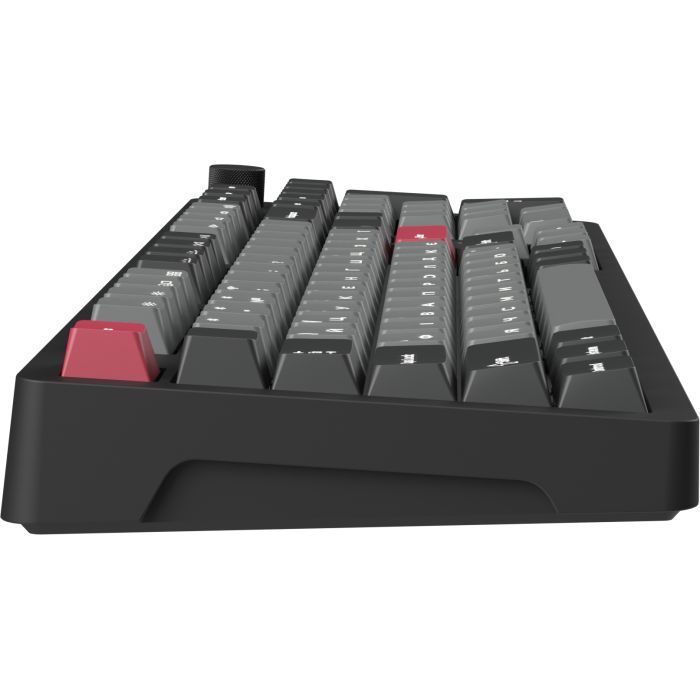 Клавиатура GamePro Asgard Drakkar Keychron Super Red Switch Wireless/Bluetooth/USB UA Black (MK305BK) изображение 3