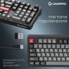 Клавиатура GamePro Asgard Drakkar Keychron Super Red Switch Wireless/Bluetooth/USB UA Black (MK305BK) изображение 7