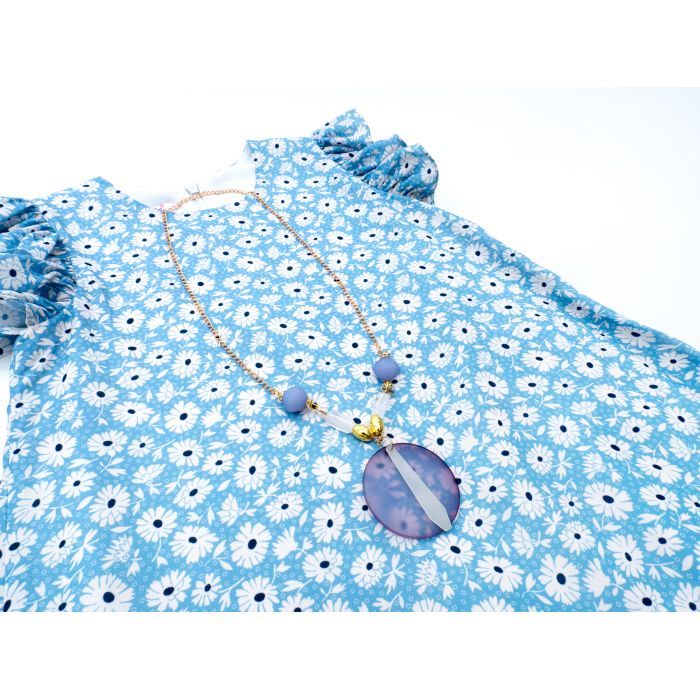 Плаття дитяче Tivido у квіточки (2185-122G-blue) зображення 2