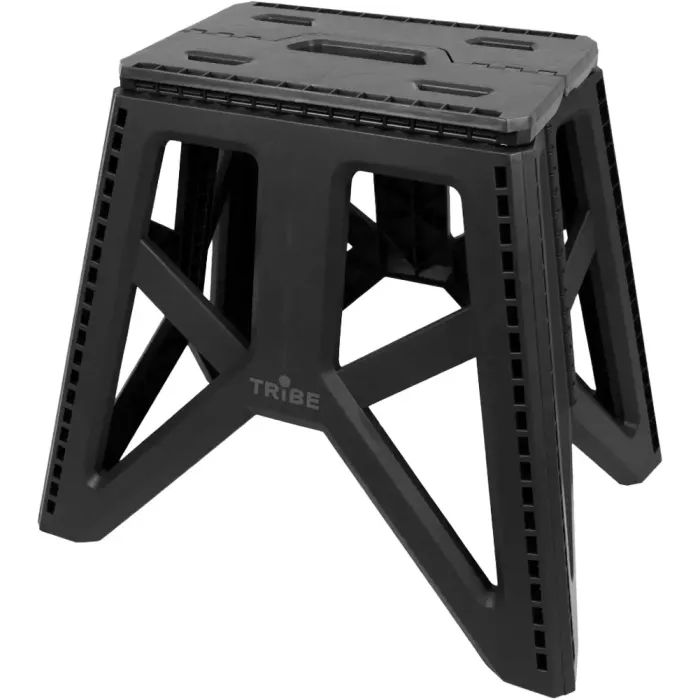 Стул складной Tribe Camp Chair High пластиковий black (T-EF-0002-black)